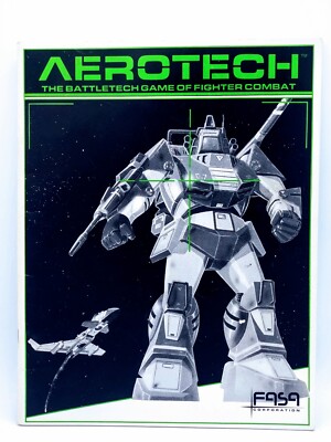 AEROTECH: The Battletech Game of Fighter Combat FASA Corp, 1986 24hr ship