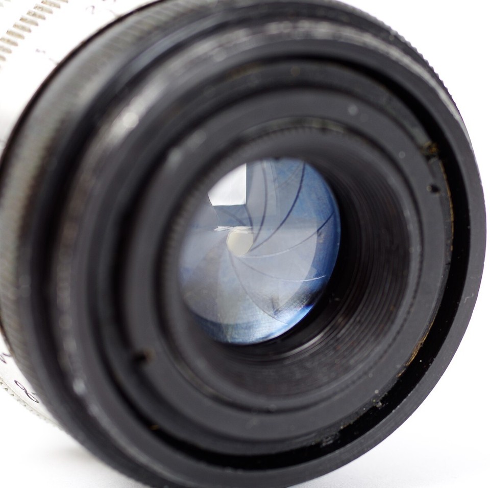 Objectif De Cinéma SOM Berthiot Télécinor – 75mm F/2.5 – Monture C – 16mm/9,5mm