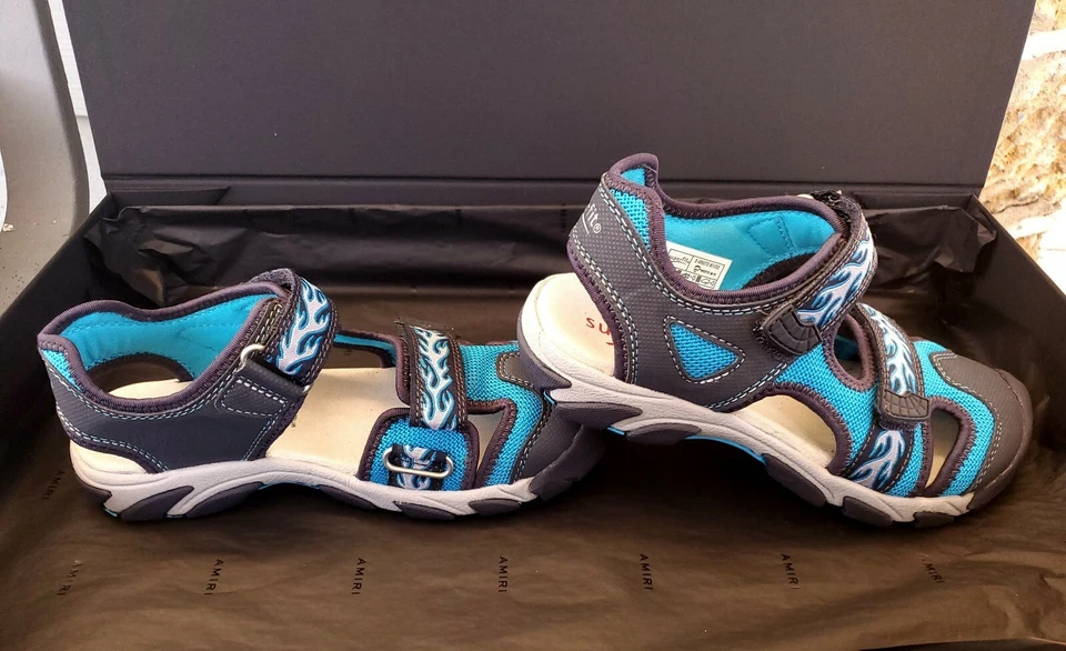 Sandalias SUPERFIT Niños Azul Puntera Cerrada Talla 32 Foto 3 de 4