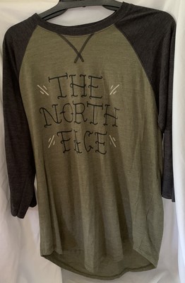 black and green baseball tee