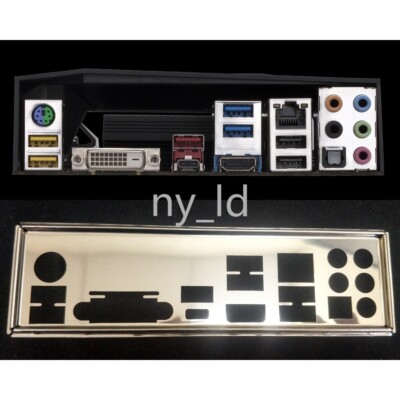 OEM I/O Shield For GIGABYTE Z270X Ultra Gaming Motherboard Back plate ...