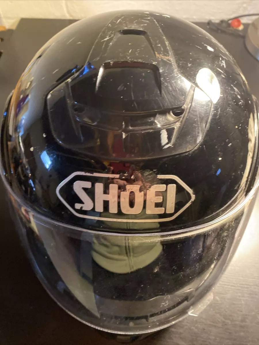 SHOEI Multitec Modular Motorcyle Helmet Men XL - Black -