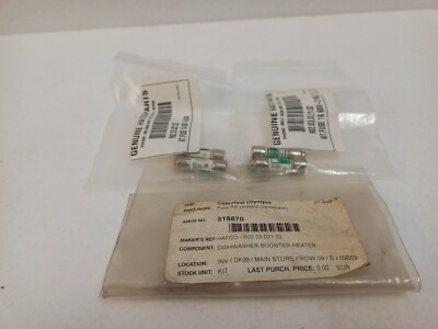 Hatco R02.03.005A.02 Sicherung SC-1 1A 600V 2er-Pack kostenloser Versand