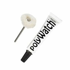 Polywatch Watch Plastic Crystal Scratch Remover with String Buff Soft Polishing