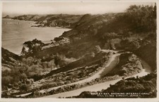 Bouley Bay hillclimb circuit, Jersey. 'Real Photo' postcard.