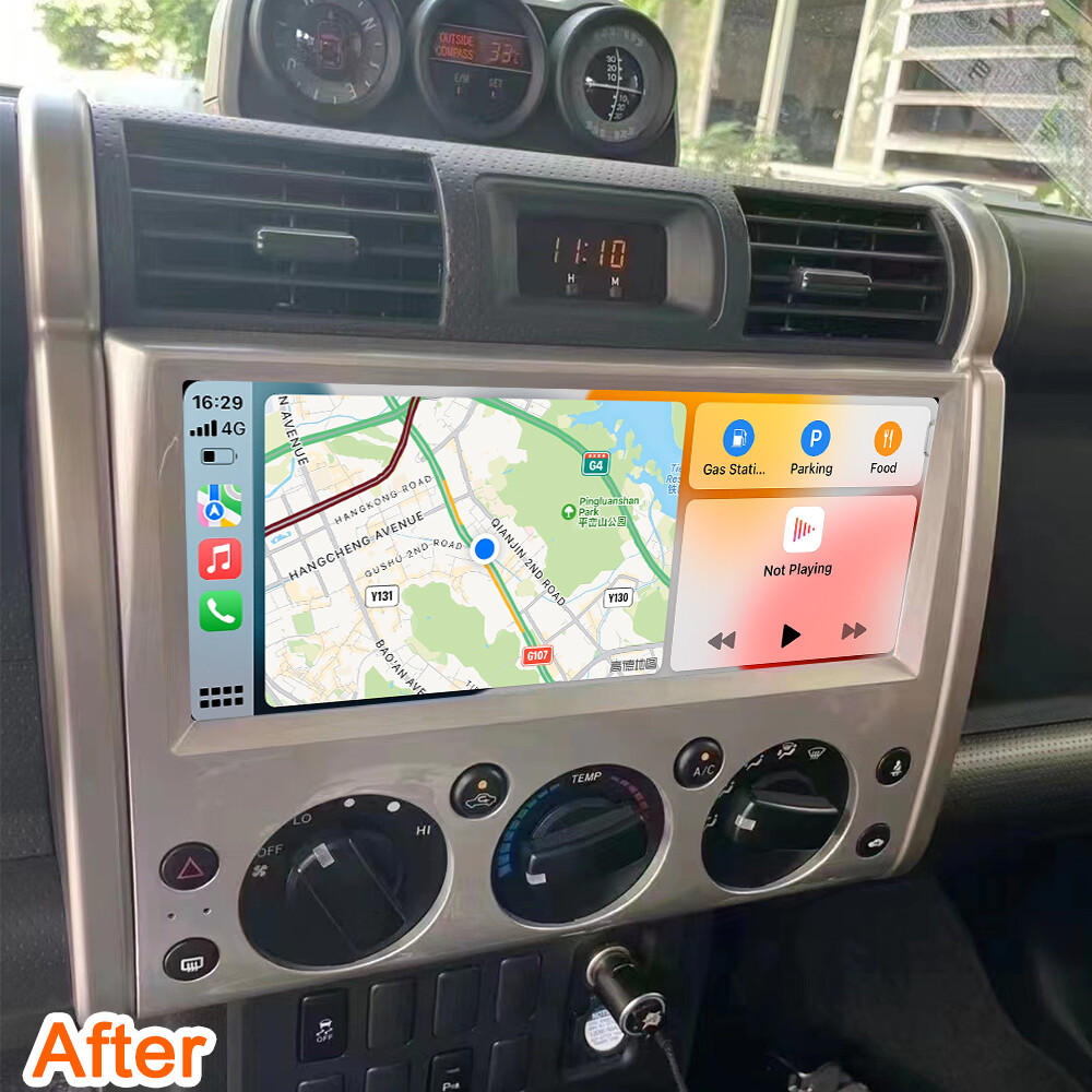 12.3Inch Car GPS Player For Toyota FJ Land Cruiser 2006-2022