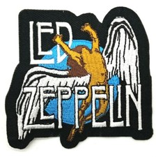 Led Zeppelin Rock Music Applique Embroidered Iron on Patch