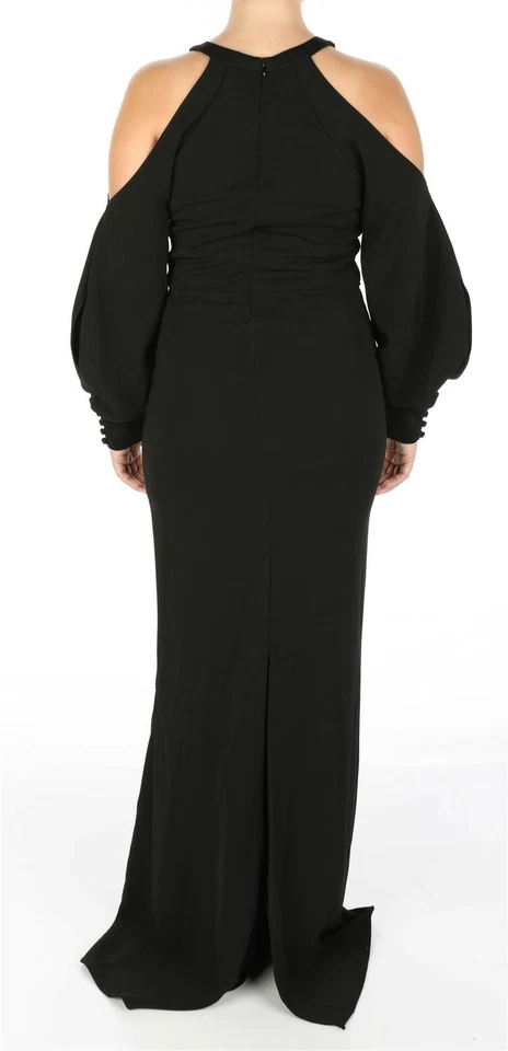 Выпуск New York 244586 женщин длинным рукавом платье макси платье черный черный размер средний - Изображение 3 из 3