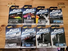 Hot Wheels Walmart Exclusive 2016 Fast And Furious Complete 8 Car Set