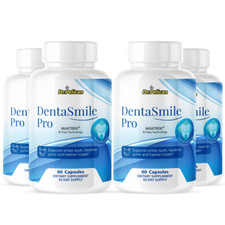 DentaSmile Pro- Oral Support- 4 Bottles- 240 Capsules