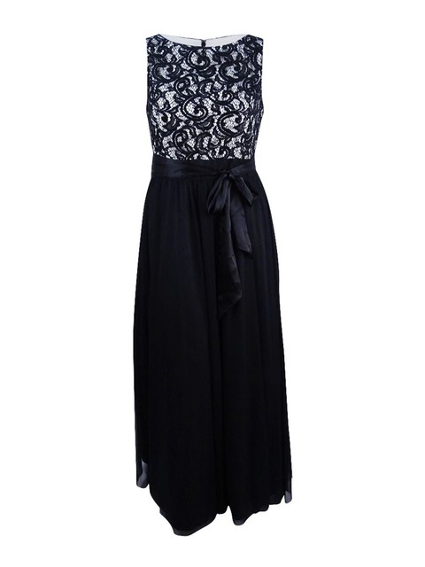 jessica howard velvet mesh gown