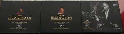 Duke Ellington, Ella Fitzgerald & Lionel Hampton The Gold Collection  2 CD Sets