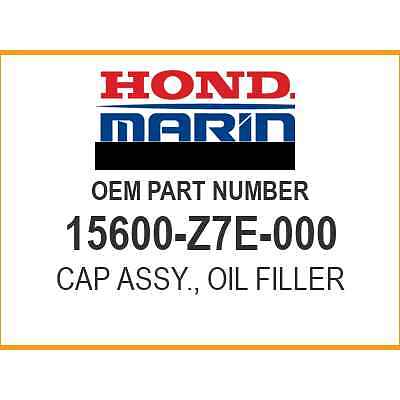 Honda Genuine OEM Oil Filler Cap - Part # 15600-Z1C-000