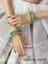 2PCS Bracelet For Fashion Royalty NuFace Poppy Parker Integrity Toy Doll Jewelry