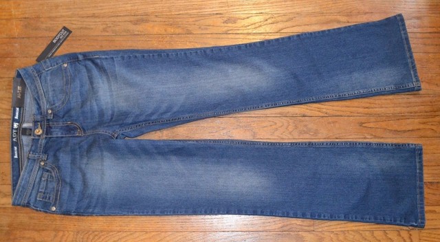 Apt 9 Jeans Bootcut Straight Leg Mid Rise Jean Medium Blue Denim | eBay