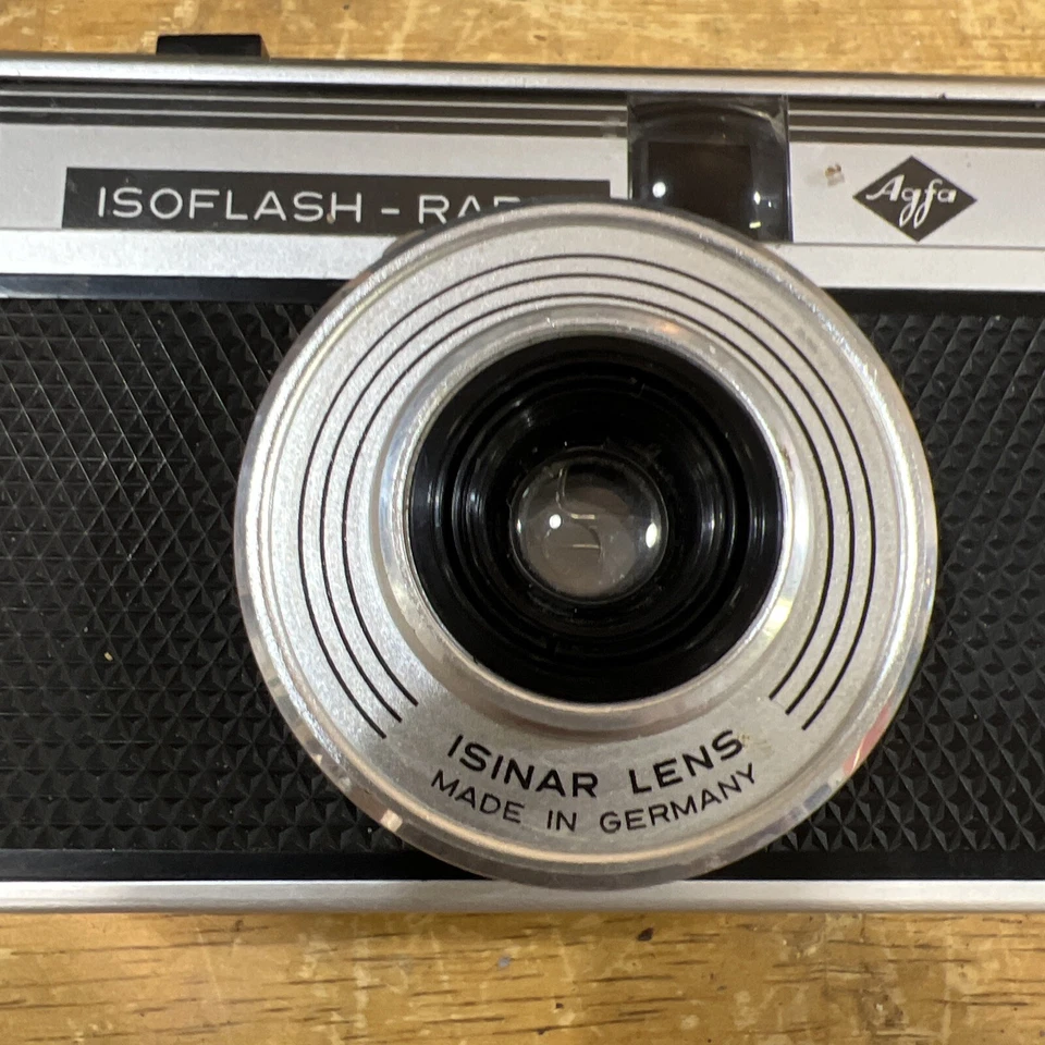 AGFA Isoflash-Rapid Isinar Lens Made In Germany 35mm Film Vintage With Case - Image 3 of 4