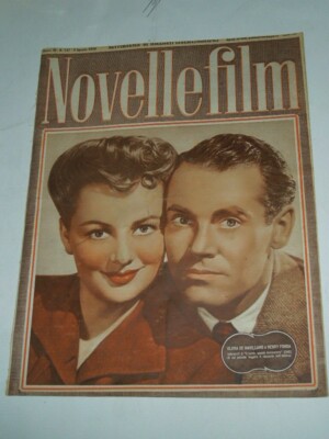 OLIVIA DE HAVILLAND AND HENRY FONDA-NINA FOCH-RONALD COLMAN AND CLAUDETTE COLBERT