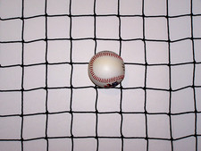8' X 7' Baseball Softball Heavy Duty Black Square Nylon Net 1 7/8" 36 -350 Lb