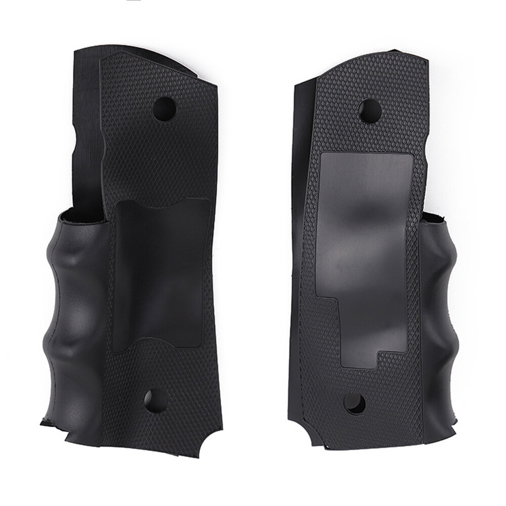 For PG1911-1 Grip Wraparound Rubber Government Finger Groove Grip