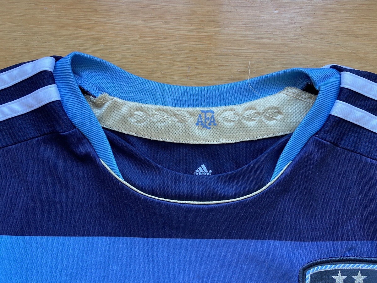ARGENTINA 2011 2012 AWAY FOOTBALL SHIRT SOCCER JERSEY ADIDAS
