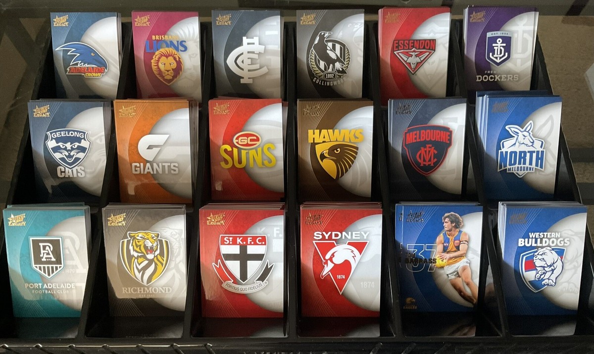 2023 SELECT AFL LEGACY COMMON BASE CARDS AND ROOKIES PICK YOUR
