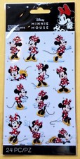 Disney Minnie Mouse Sticker Lot Of 2 Sheets 