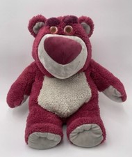 Disney Pixar Toy Story Lotso Strawberry Scented Bear Stuffed Animal Plush 15"