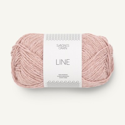 LINE von SANDNES GARN - PUDDER ROSA (3511) - 50 g / ca. 110 m Wolle