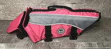 VIVAGLORY DOG LIFE JACKET-MEDIUM L 16”x W 12” PINK