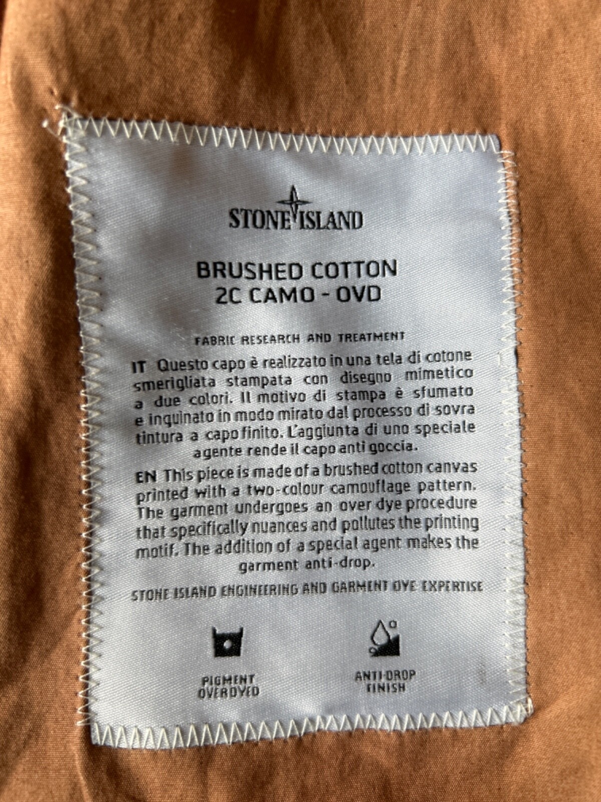 stone island x supreme jacket 2C camo - OVD image 7