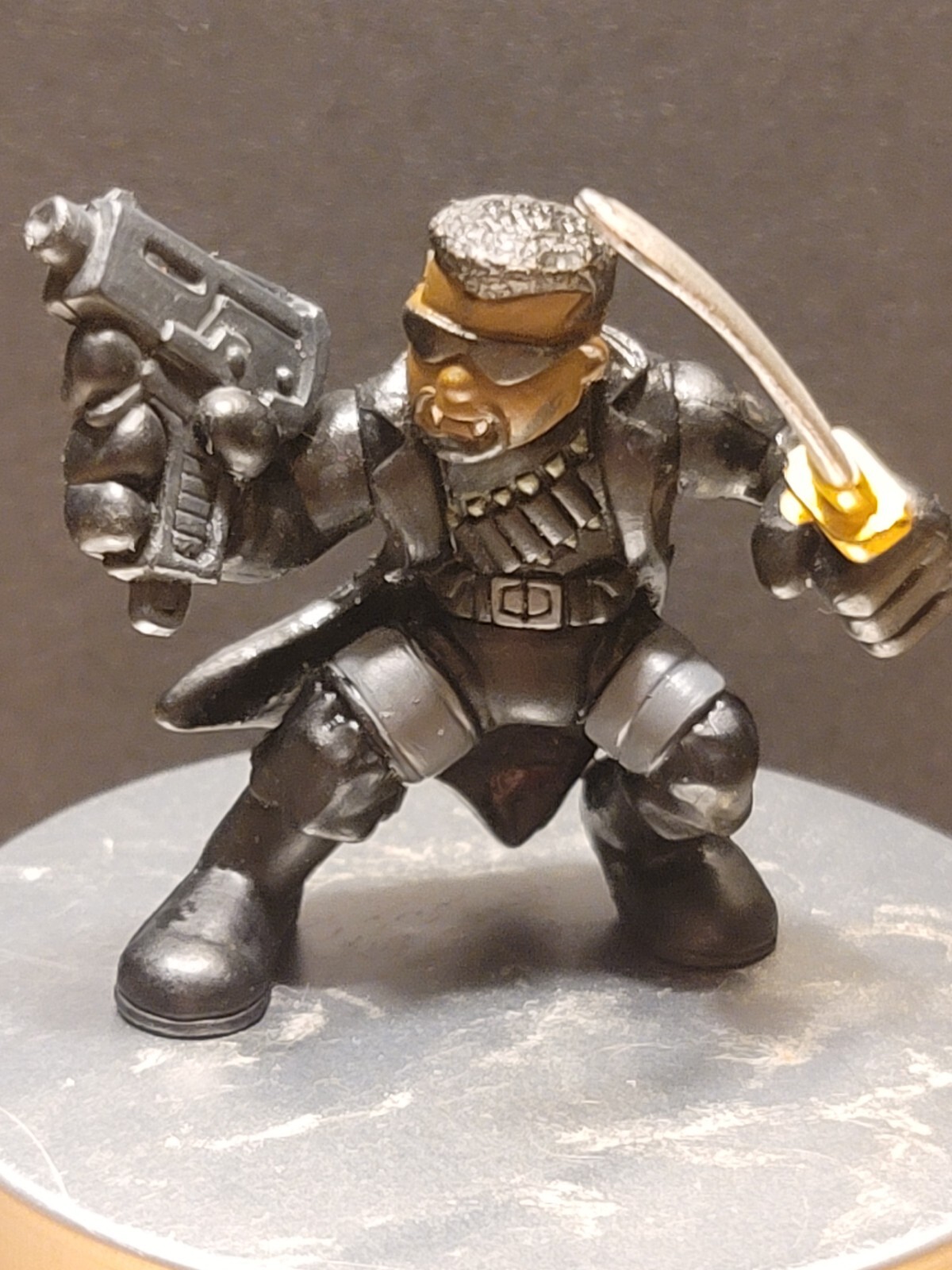 Rare Marvel Super Hero Squad Blade Vampire Hunter Action Figure Collectible