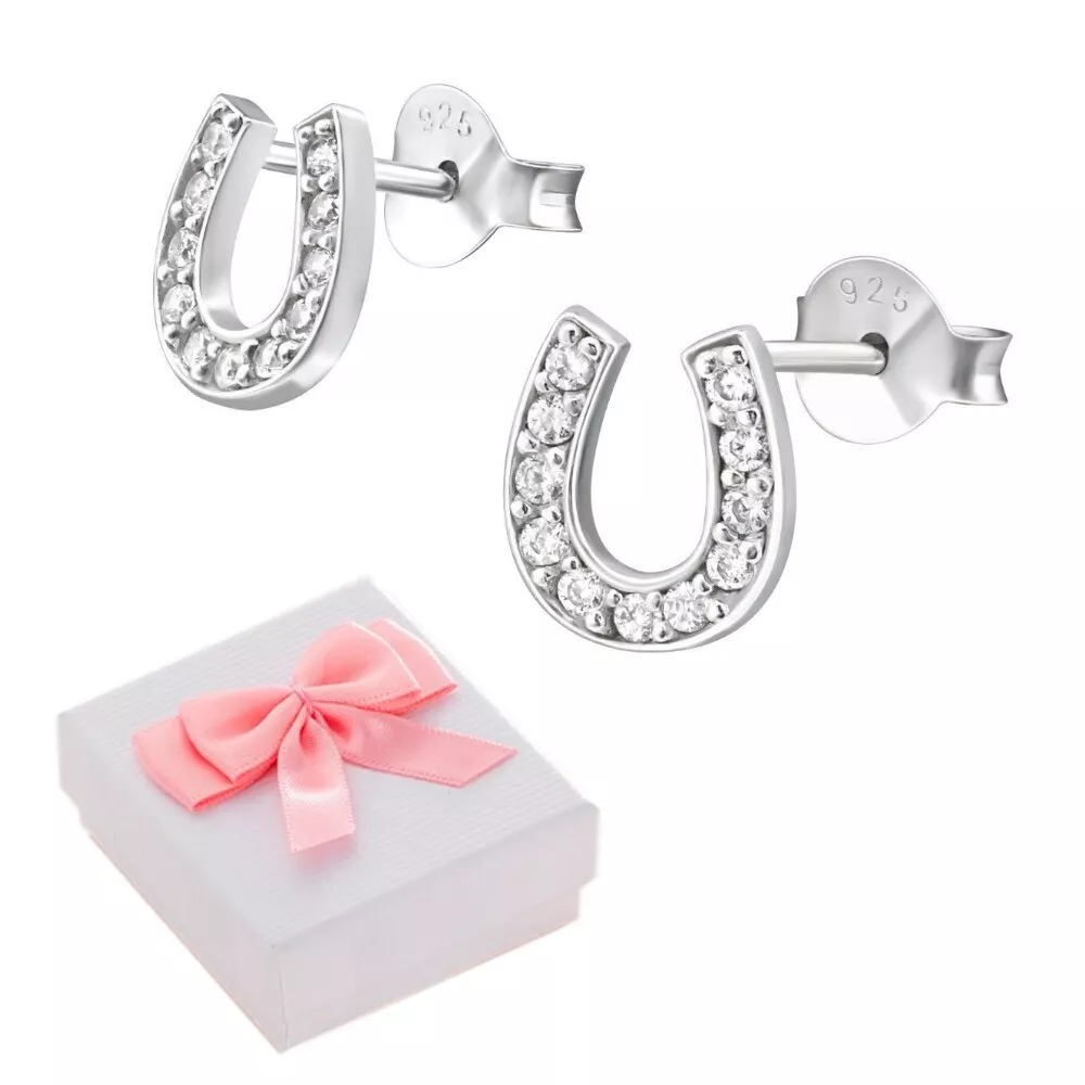 Silver stud shop earrings price