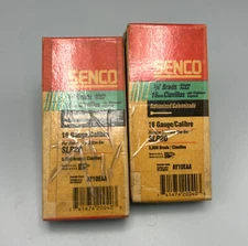 2 Boxes-Senco AY10EAA 5000ct 5/8" Brad Nail, 18 Gauge (10,000 Total Brads)