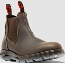 Redback NEVADA UNPU Great Barrier Elastic Sided Soft Toe Work Boots US Dispatch