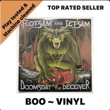 FLOTSAM AND JETSAM - Doomsday For The Deceiver Metal Blade thrash vinyl LP album