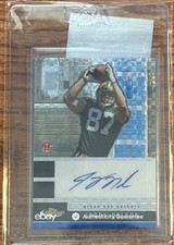 2008 Topps Finest Jordy Nelson RC Rookie Auto #137 Green Bay Packers 27/30 Blue