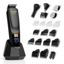 Beard Trimmer, 21 Piece All-In-One Mens Grooming Kit and Hair Clipper, Nose, Ear