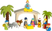 Kerststal (Us Import) TOY NEU