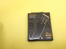 WD BLACK SN850X 2TB PCIe Gen 4 x4 NVMe M.2 2280 Internal SSD WDBB9G0020BNC New