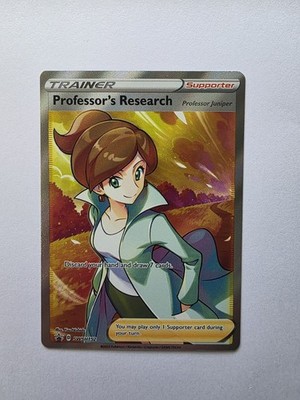Professor's Research (Full Art) - SWSH152 Sword & Shield  Promo NM Pokemon TCG