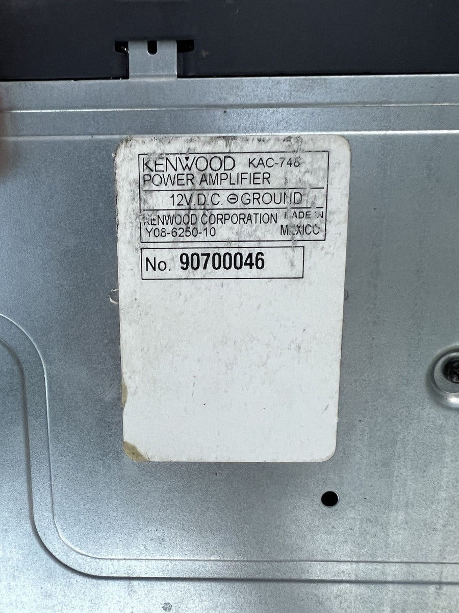 Kenwood KAC-748 Car Stereo Power Amplifier | eBay