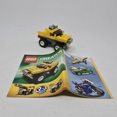 Lego 6742 Creator 3-in-1 Mini Off-Roader 100% Complete w/ Manual