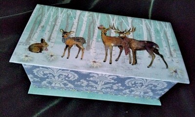 Punch Studio Soap Music Box - Woodland Animals - New - Never Used