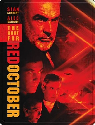 The Hunt for Red October (1990) (Blu-ray + DVD +DIGITAL) Steel book BRAND NEW!!!