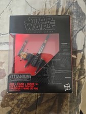 Star Wars Poe   s X Wing Fighter 12 Black Series Titanium Series 2015 Hasbro