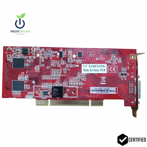 ATI VisionTek X1300/X1550 PCI Interface - Tested Working - DVI+SVID Outputs - Picture 3 of 3