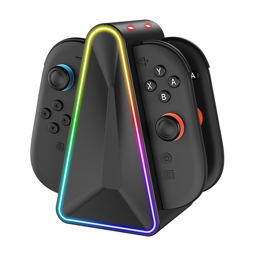 For NS2 Compatible 4 in 1 Controller Charging Dock with Smart Protection - Zdjęcie 4 z 7