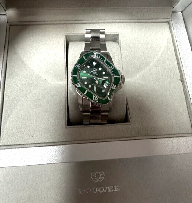 Montre Automatique Laarvee PEA001 Green - Édition Limitée - Neuf Avec Boîte