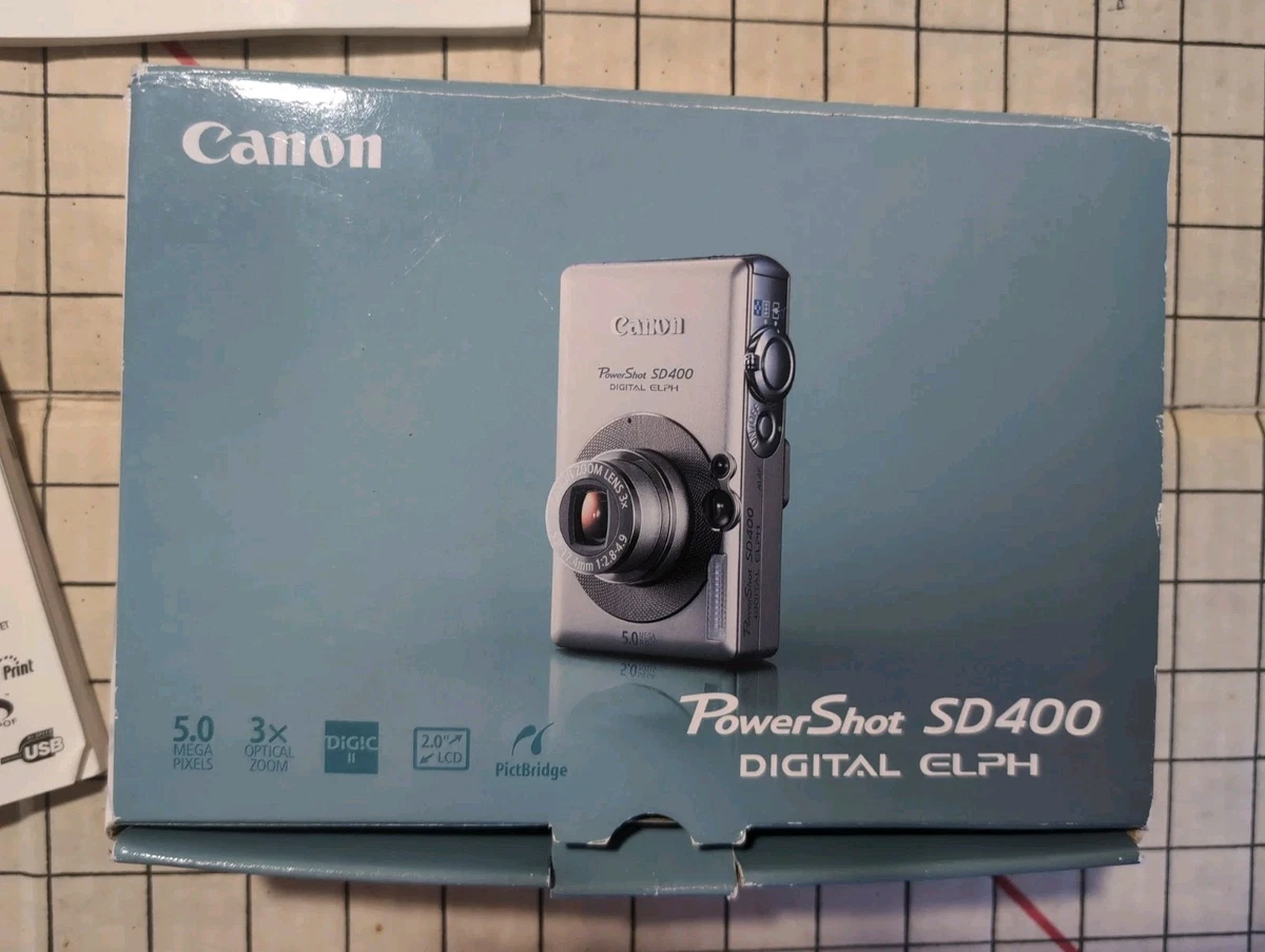 Preços baixos em Câmeras digitais Canon PowerShot SD400 | eBay