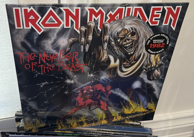 Iron Maiden - The Number of the Beast [2015 Remaster] Vinyl Record LP Sealed New